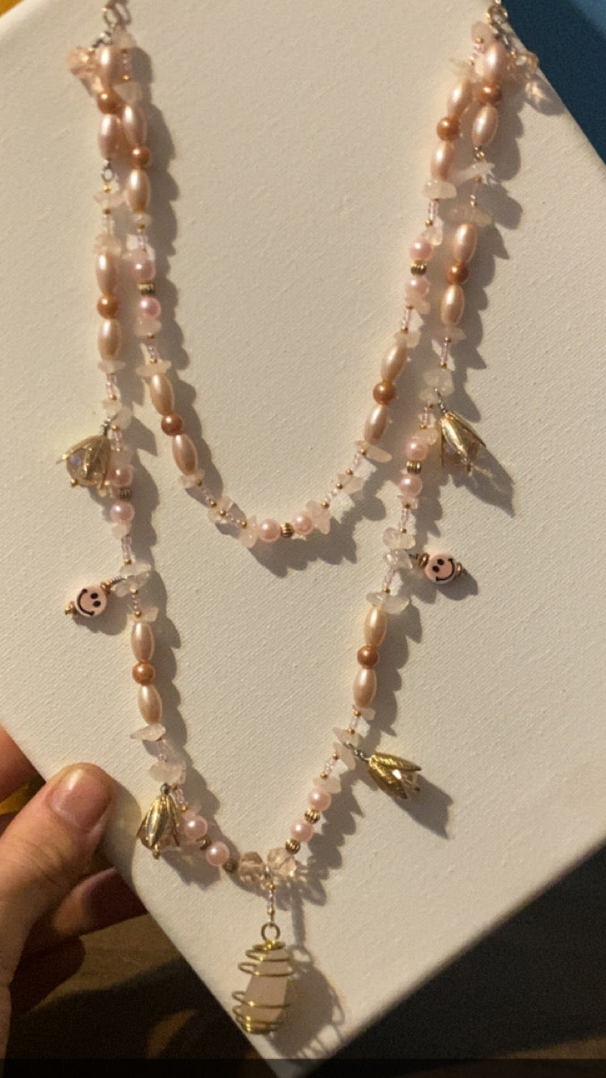 Soft Pink Necklace